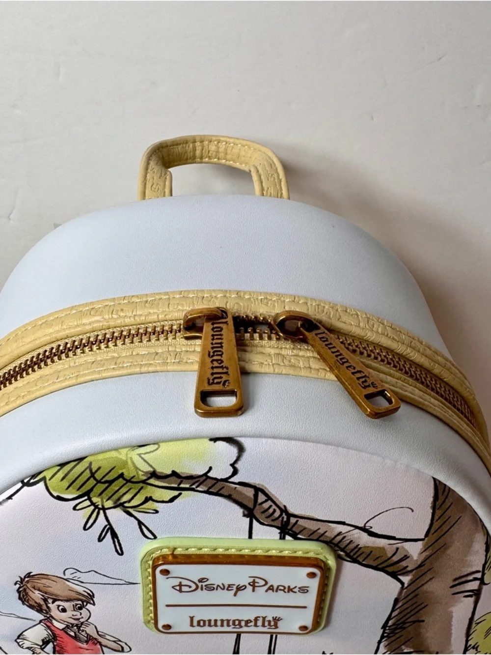 NWT. Disney Parks Winnie the Pooh and Friends Picnic Fun Loungefly Mini Backpack - Picture 2 of 16